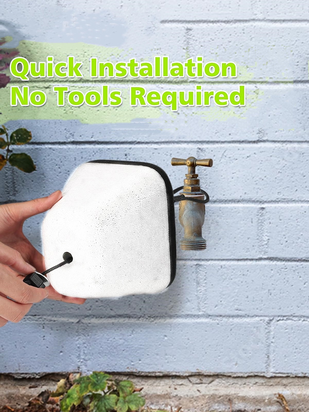 Outdoor Winter Foam Faucet Anti-freezing Protective Cover