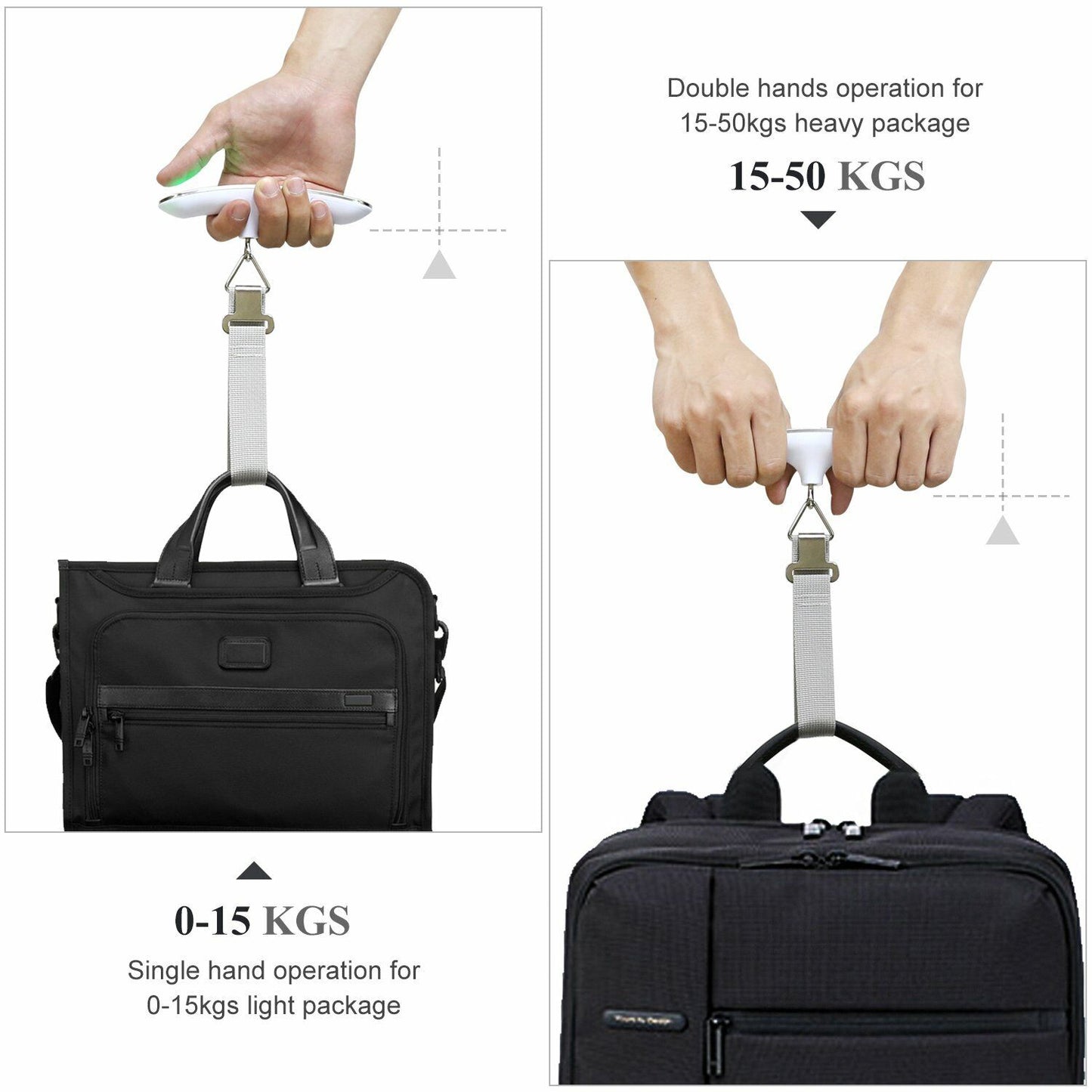 Portable LCD Digital Luggage Weight Scales Hanging Suitcase Baggage Travel Scale With Belt For Electronic Weight Tool 50kg 110lb